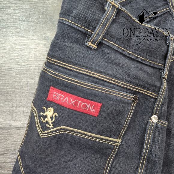 Braxton Straight Leg Jeans Size 12 - Picture 2 of 6